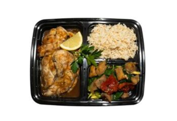 Grilled Chicken with Brown Rice and Veggies